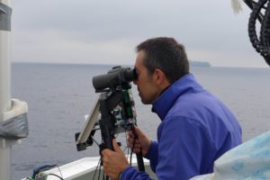José Cedeira is a marine mammal scientist with many years of experience as cetologist working in the Galician NGO CEMMA and has participated as a marine mammal observer in many surveys